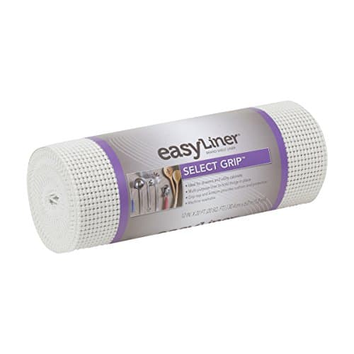 Tonws Shelf Liner Non-Adhesive Roll Gray 12 in. x 20 Feet