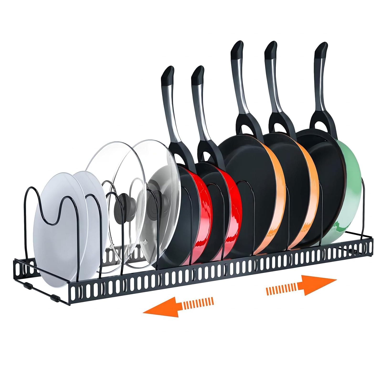 Toplife Pot Lids Organizer Rack