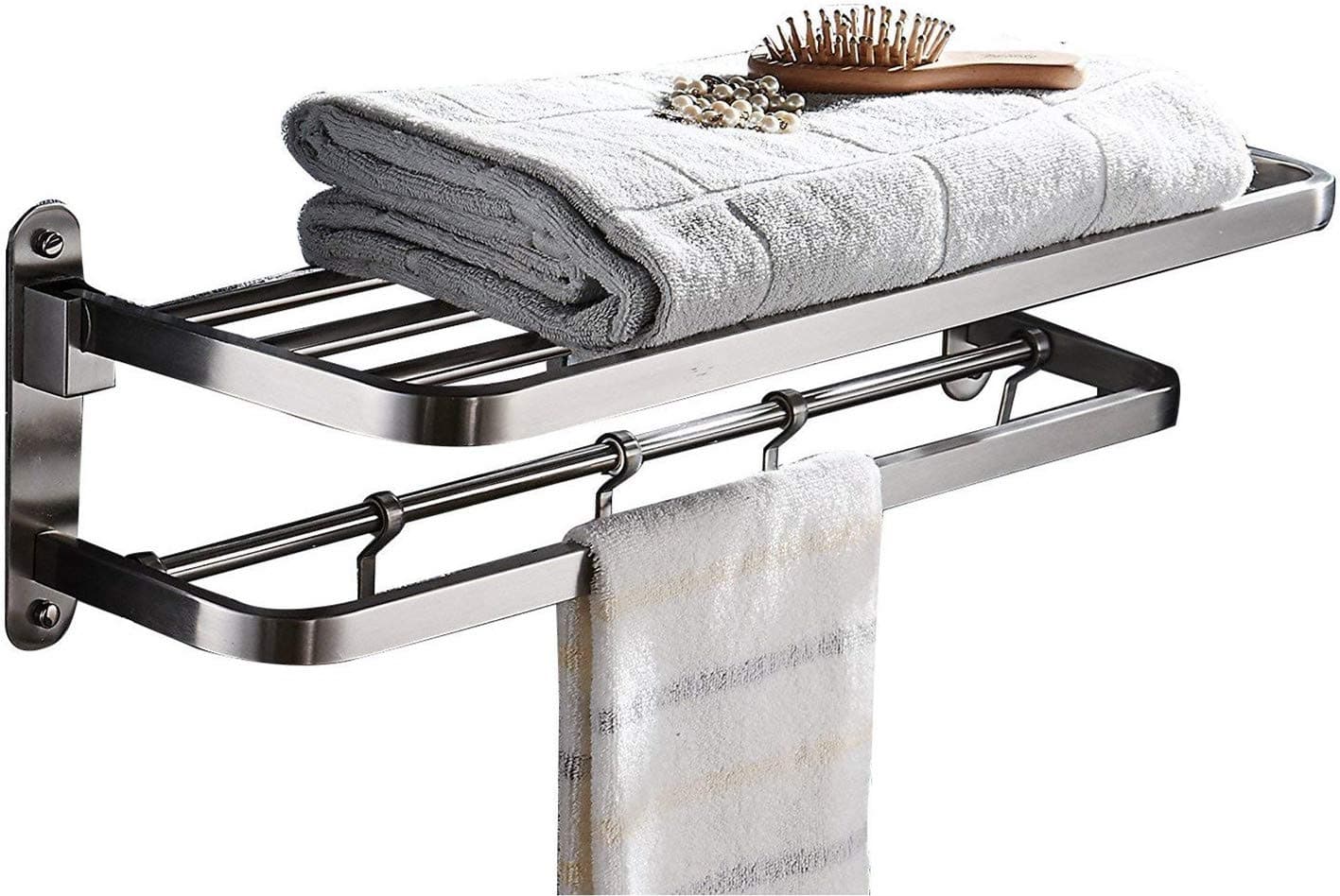 Towel Bar with Triple Hook Combo
