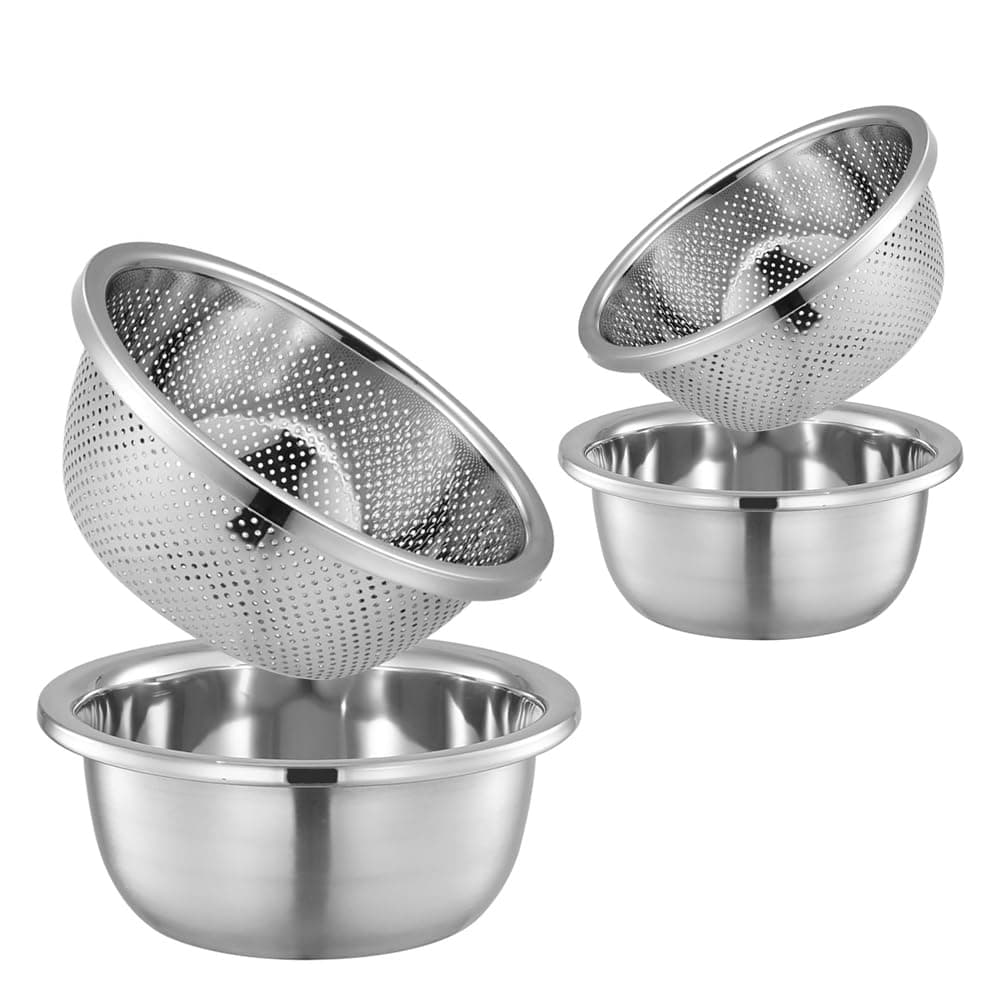 Tramontina 3-Pack Stainless Steel Colander Set