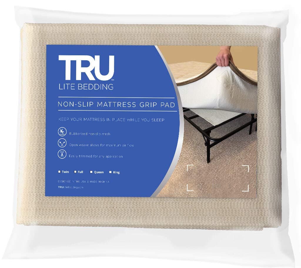 TRU Lite Bedding Non-Slip Mattress Grip Pad Twin Size