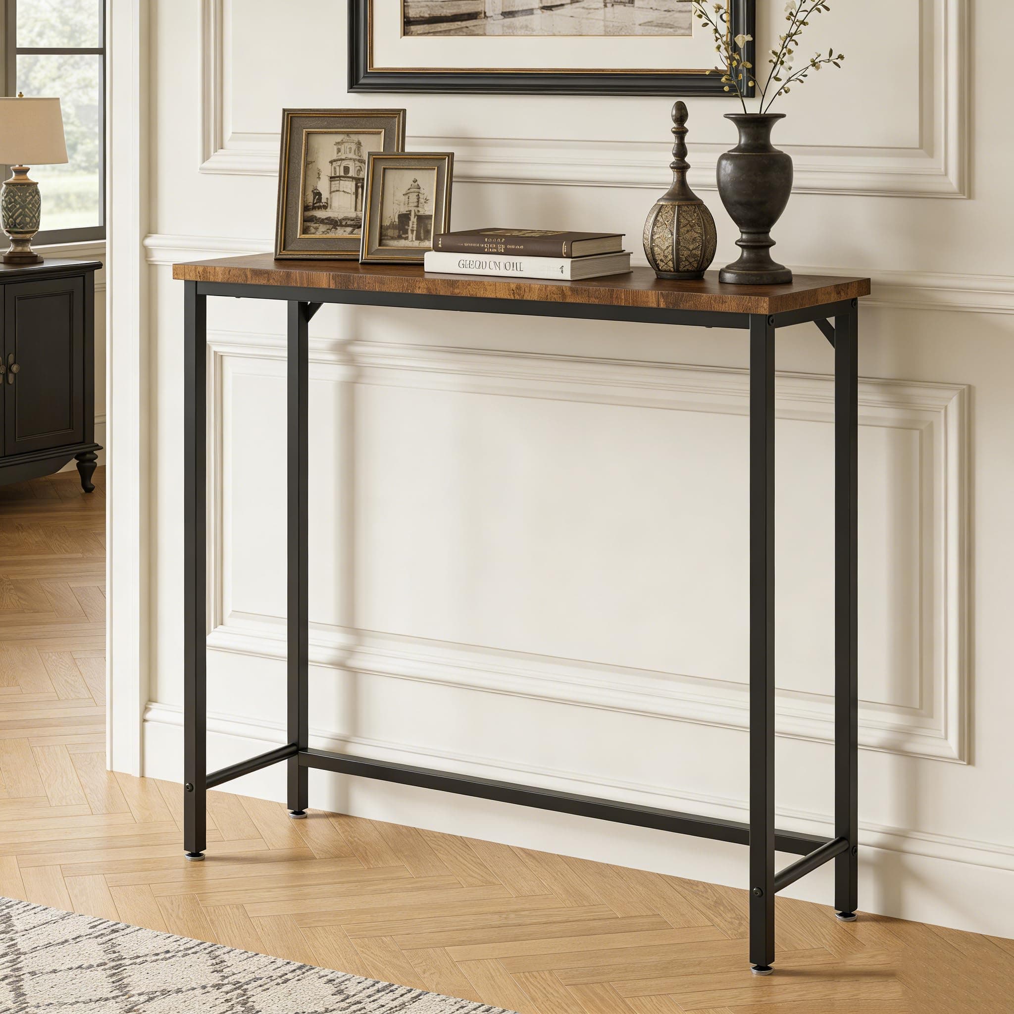 Tujurich Narrow Console Table for Entryway
