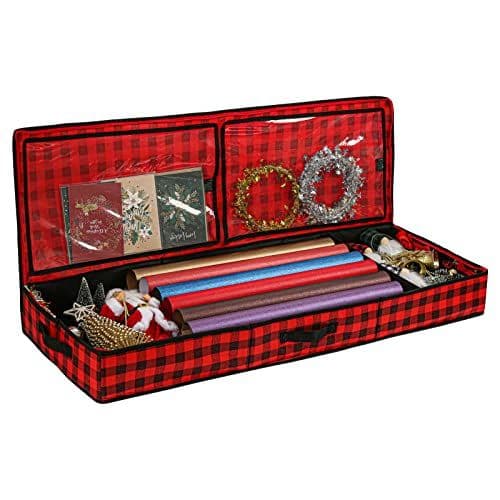 Under-Bed Wrapping Paper Organizer Box