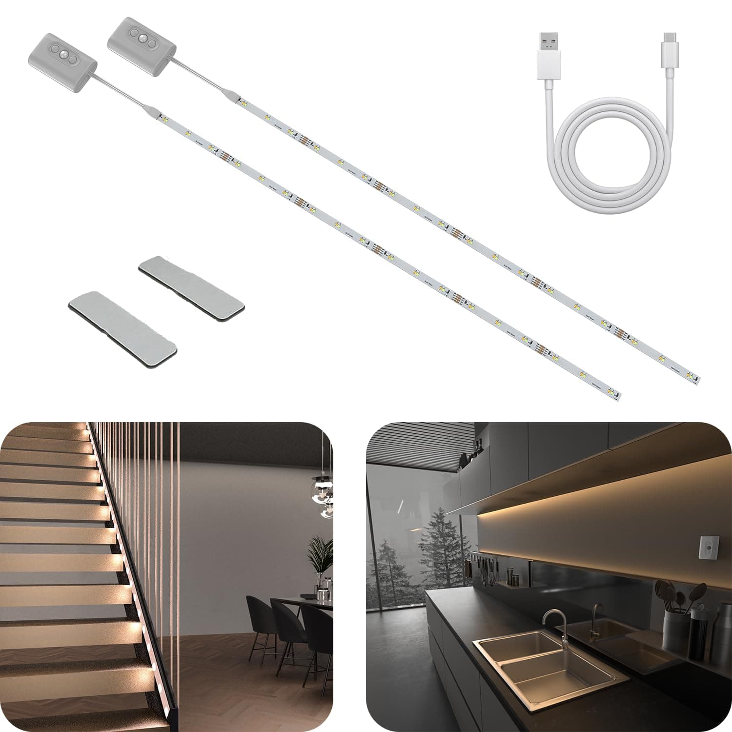 LED Light Strip (Warm White)