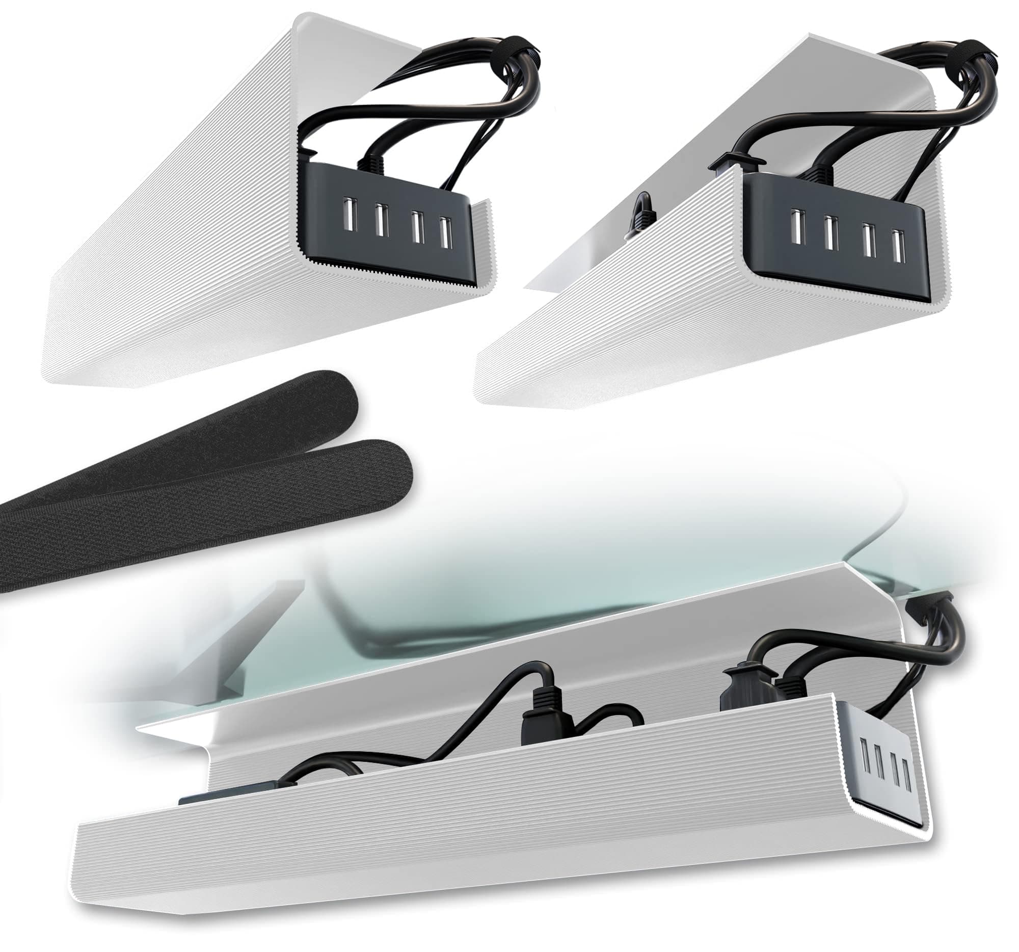 Under Desk Cable Management Tray