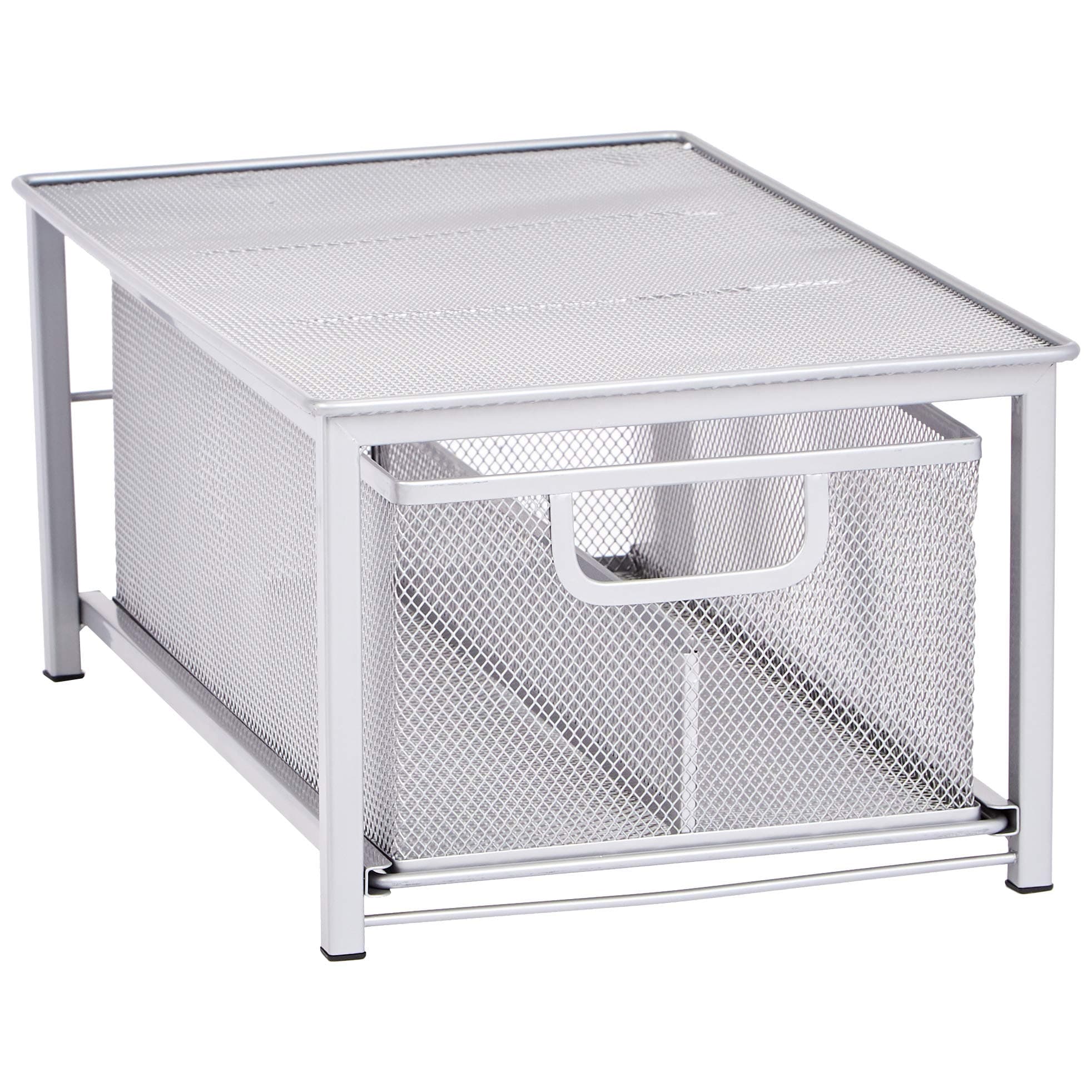 Under-Shelf Sliding Storage Basket (2-Pack)