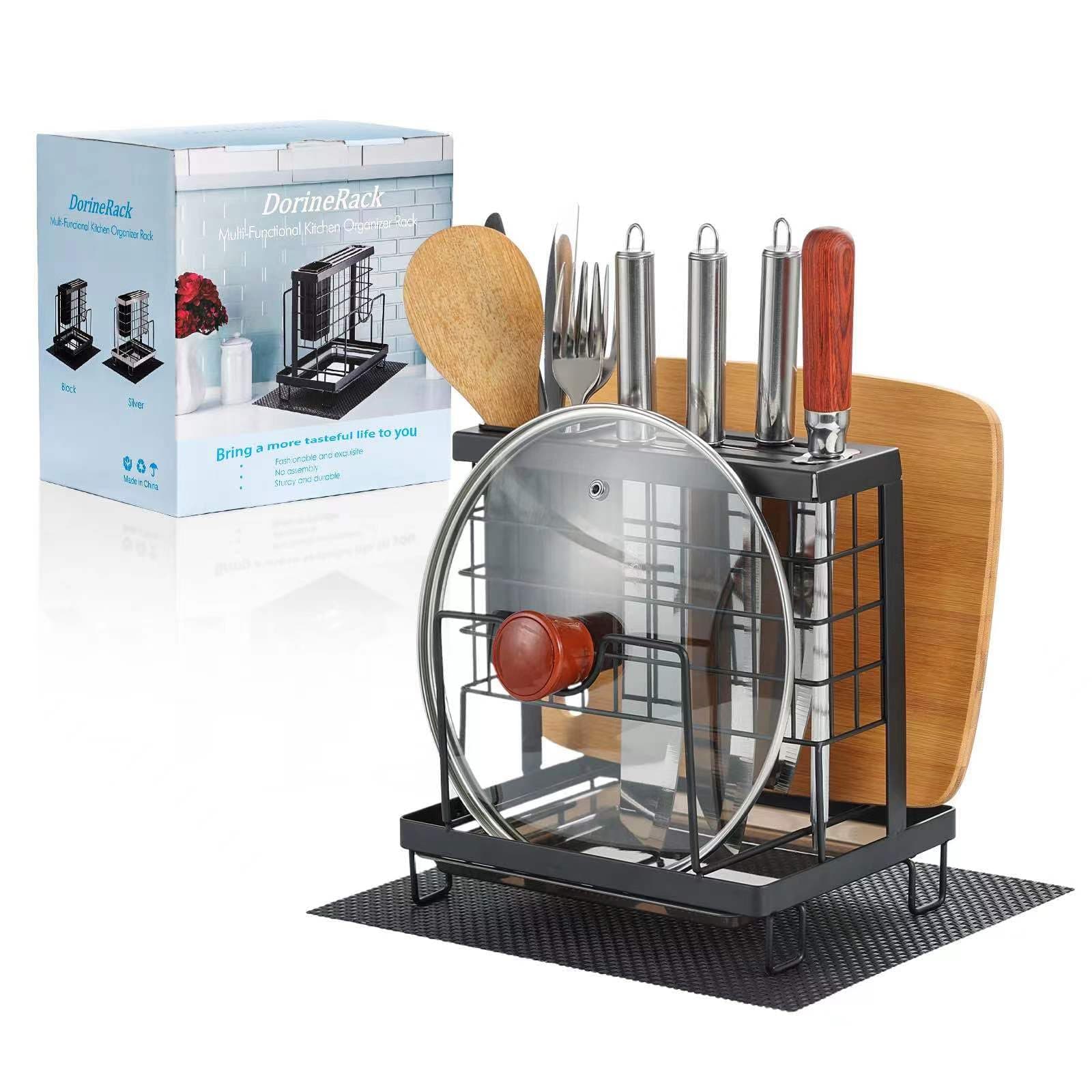 Universal Knife Block with Flexible Slots
