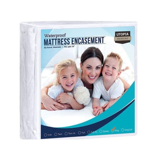 Utopia Bedding Zippered Mattress Encasement