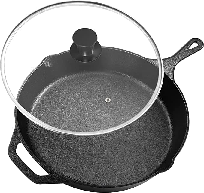 Utopia Kitchen Pre-Seasoned Cast Iron Skillet, 12-Inch