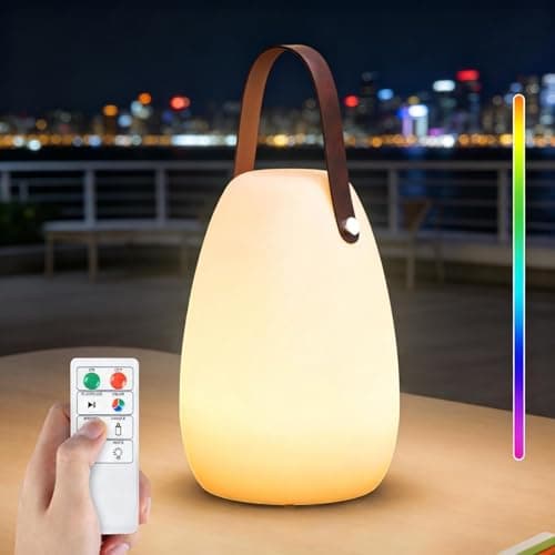uuffoo Rechargeable Portable RGB Lantern Lamp