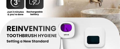 UV Toothbrush Sanitizer Sterilizer Holder