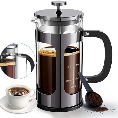 Veken French Press Coffee Maker (34 oz)