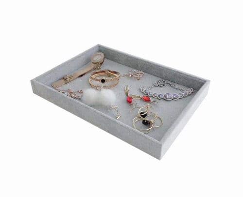 SONGMICS Velvet Jewelry Display Tray
