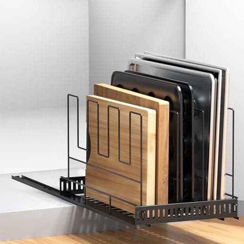 VIKEYHOME 2-Tier Bamboo Fruit Basket