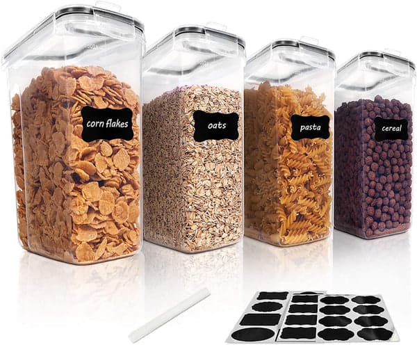 Vtopmart Cereal Storage Container 4-Pack