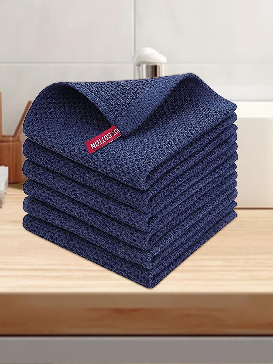 Waffle Weave Kitchen Towel Set