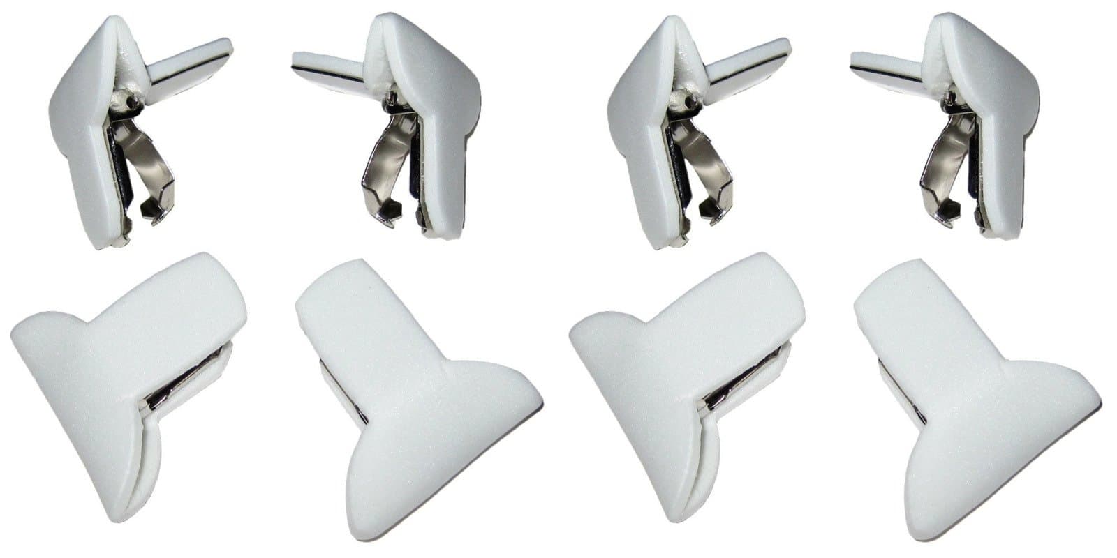 Wandrola Duvet Cover Clips in Beige, 4-Pack