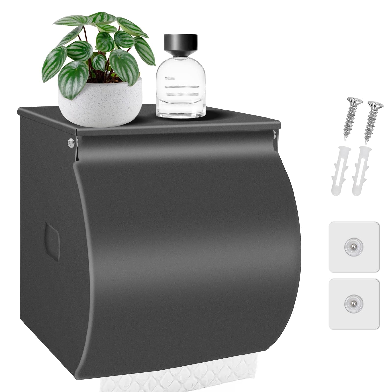 Waterproof Adhesive Bathroom Shelf (2-Pack)