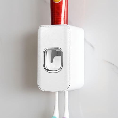 WEKITY Wall-Mounted Toothpaste Dispenser