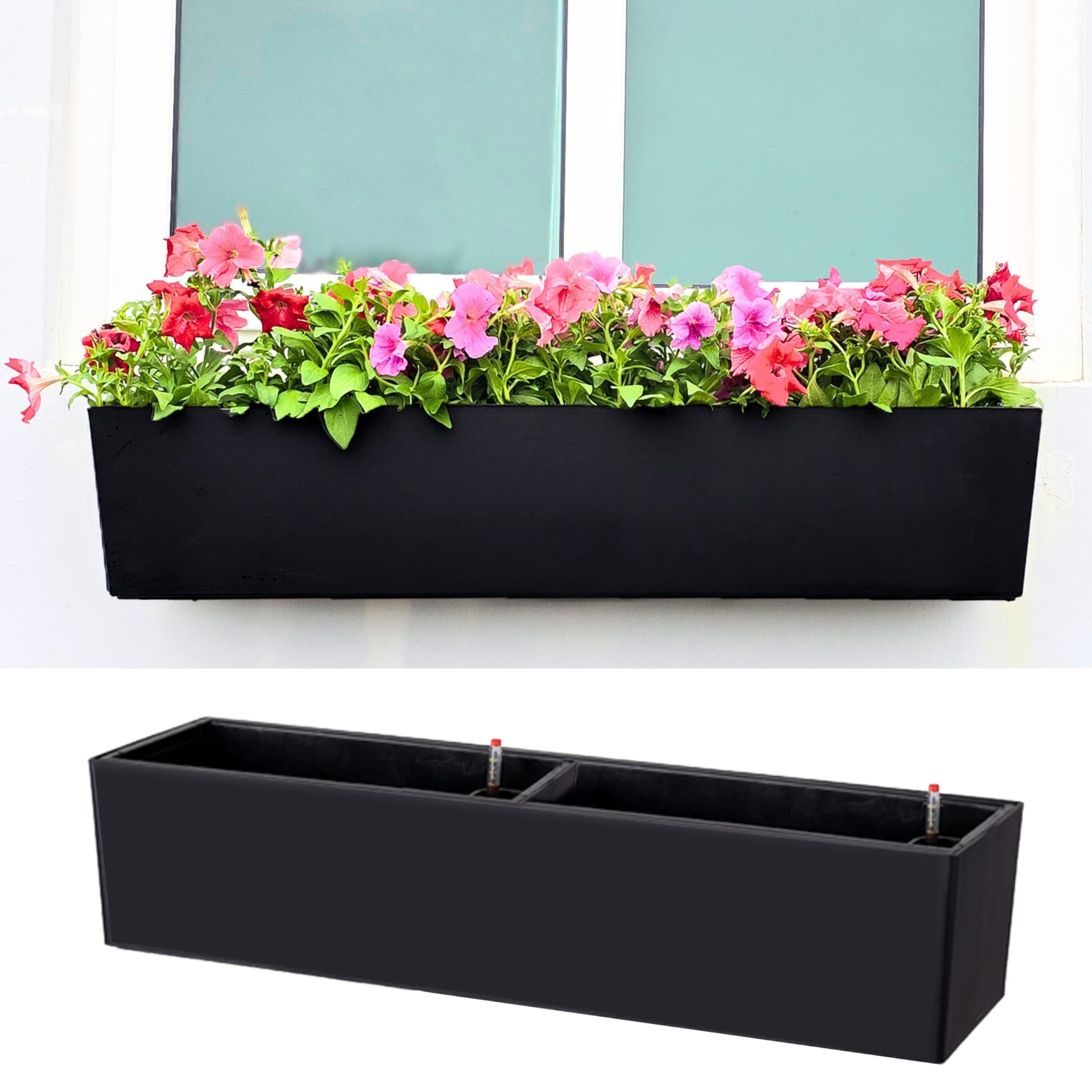 Bloem Deck Rail Planter Box - 24 Inch