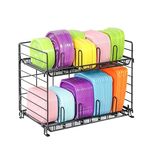 Xcosrack Adjustable Pot Lid Organizer
