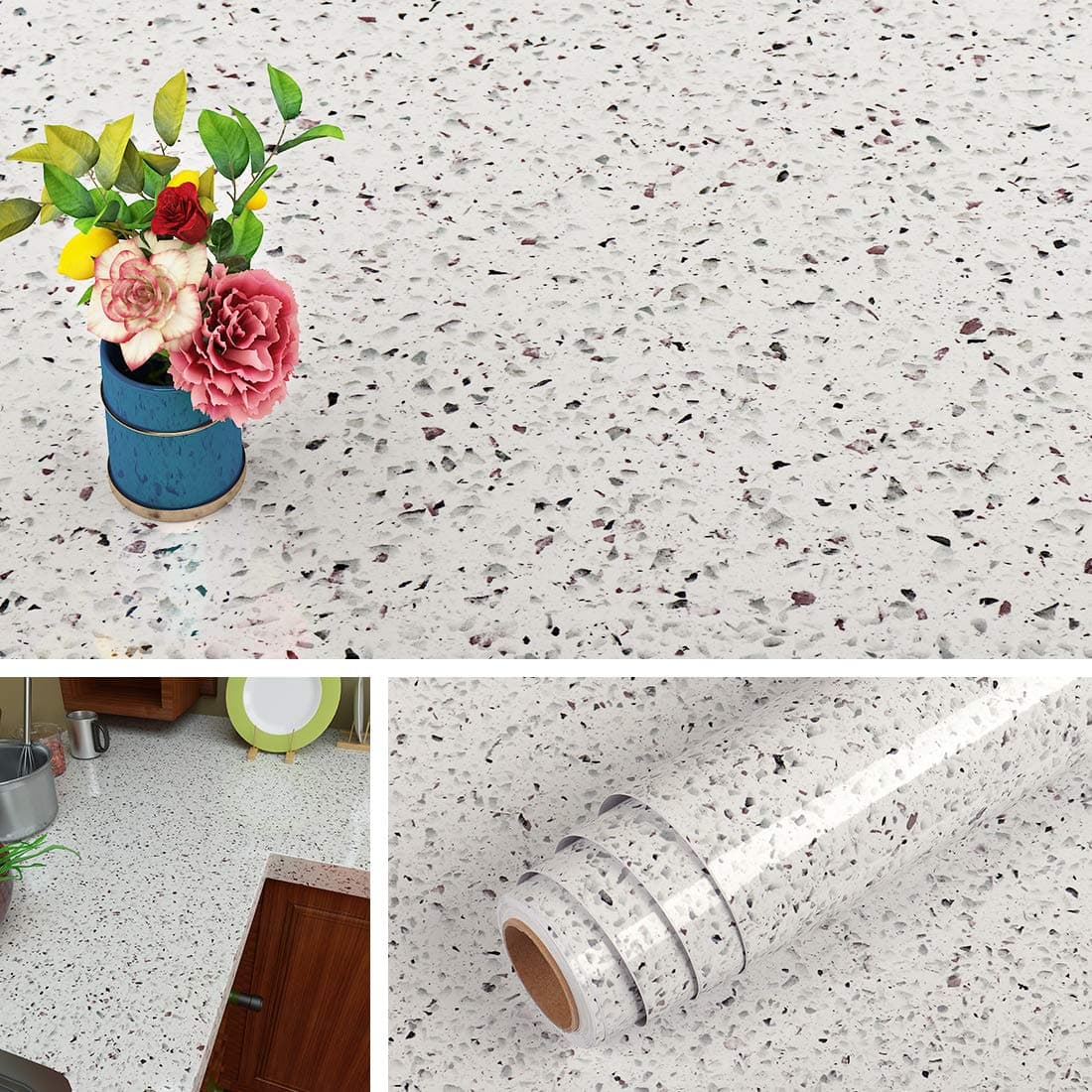 Marble Contact Paper Wrap