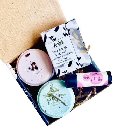 ZAAINA Relaxing Aromatherapy Bath Steamers Gift Set