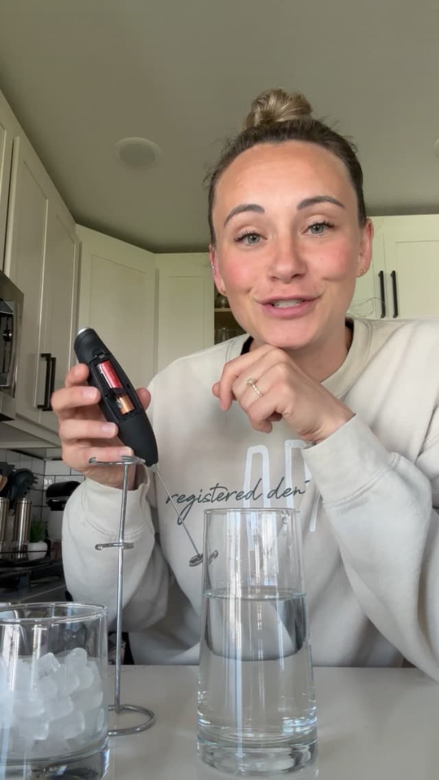 Zulay Milk Boss Milk Frother with Stand