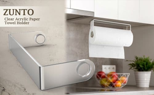 ZUNTO Under-Cabinet Paper Towel Holder